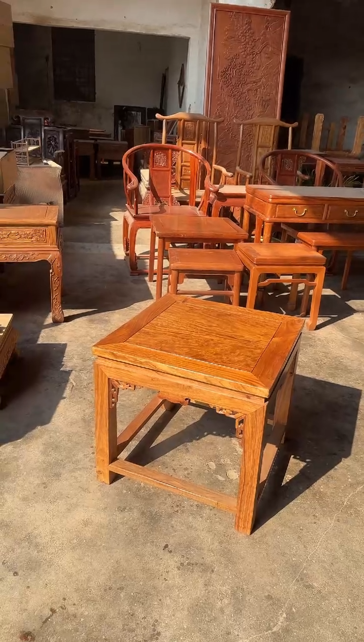 木（红木类）C1沙发小几全材刺猬紫檀可放盆景花瓶奇石