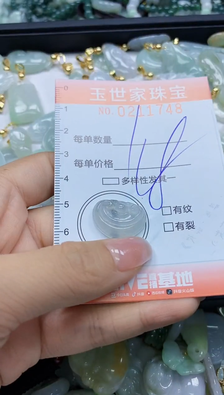 【闪购商品】翡翠颈饰未镶嵌闪购0211748