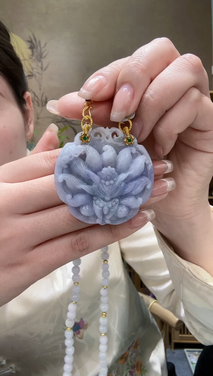 【闪购商品】翡翠颈饰未镶嵌吊坠