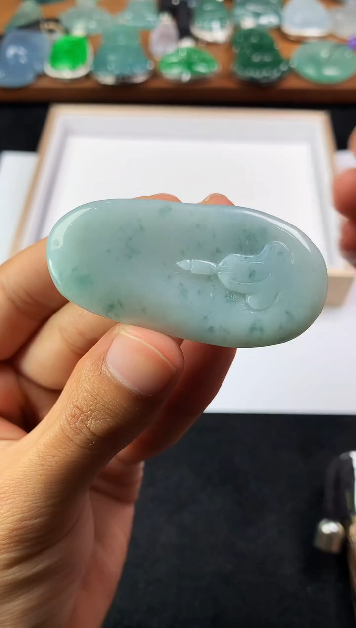 【闪购商品】定制翡翠未镶嵌3950毛货不退不换