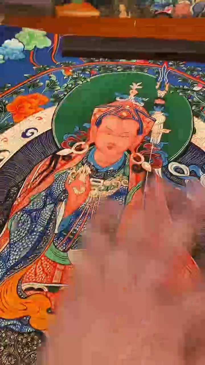 装裱画精美唐卡tk16101