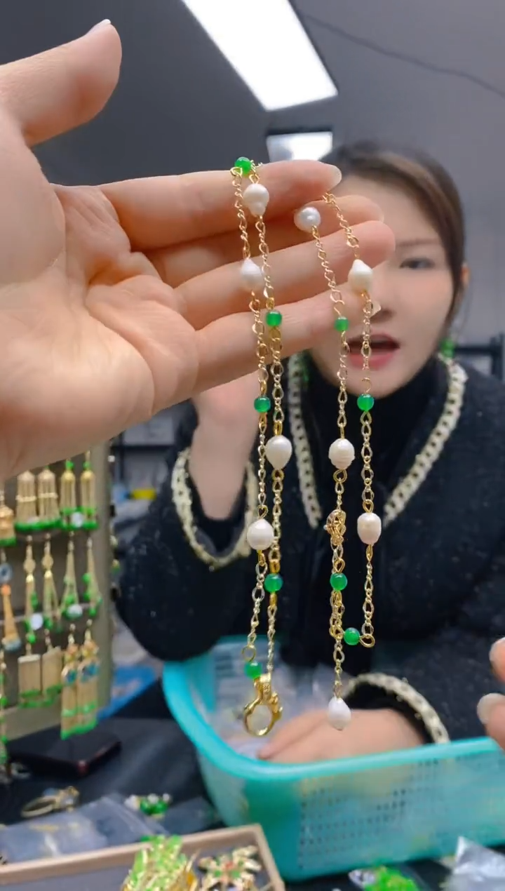 【闪购商品】淡水珍珠耳饰合金0408珍珠饰品