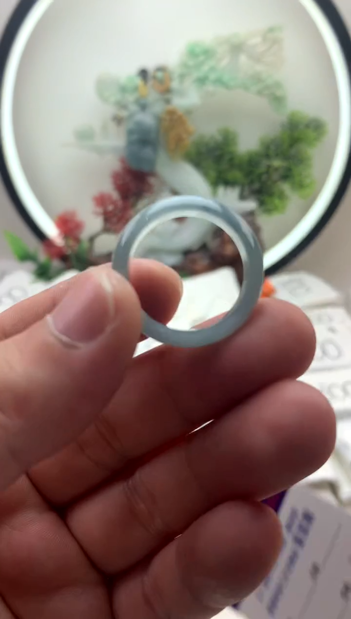 颈饰未镶嵌翡翠戒圈