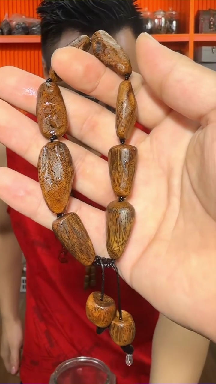 手串沉香a64号沉水单圈22g多样性发一