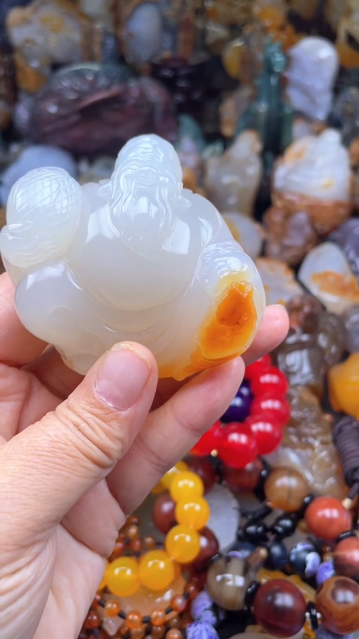 【闪购商品】玛瑙/玉髓颈饰未镶嵌AA