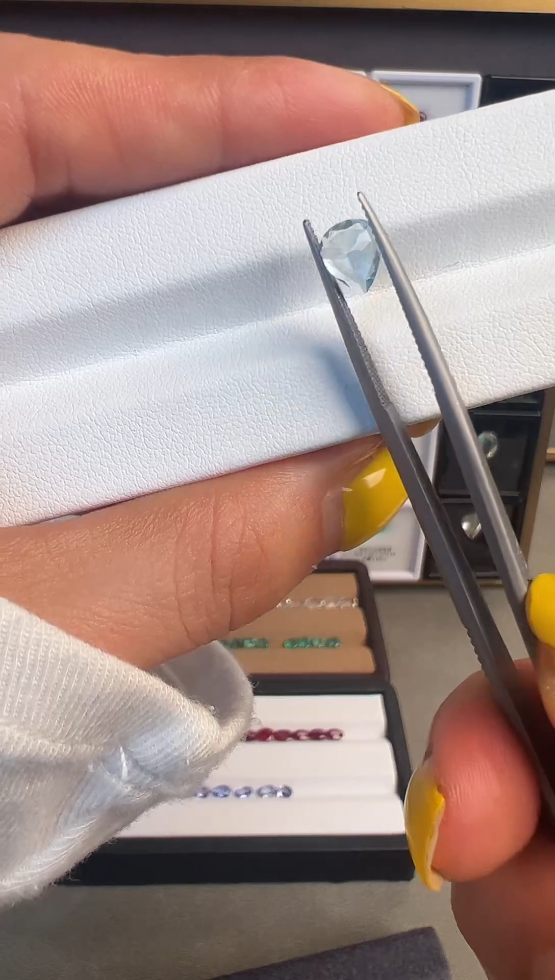 裸石海蓝宝石天然精品 海蓝宝
