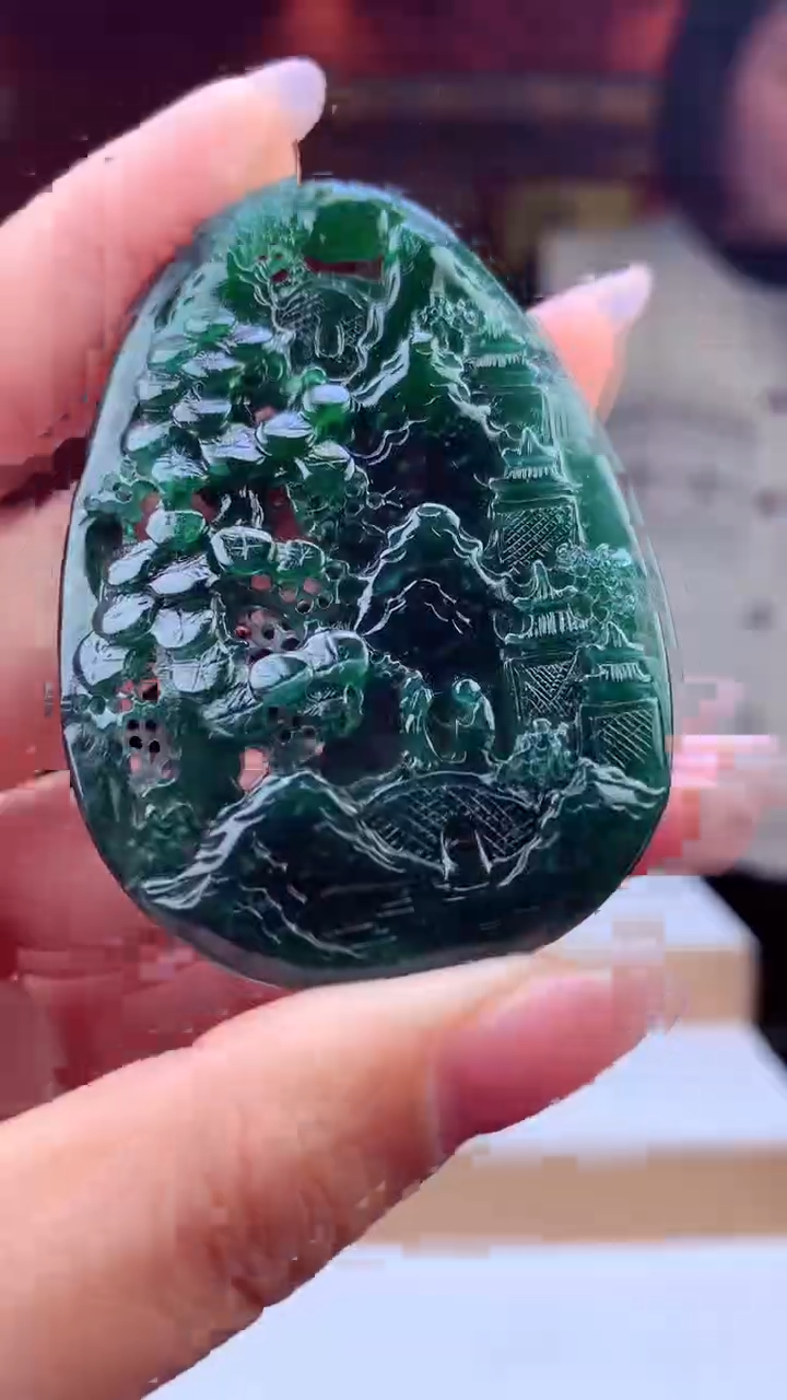 【闪购商品】定制翡翠未镶嵌天然A货翡翠（拍一发一)