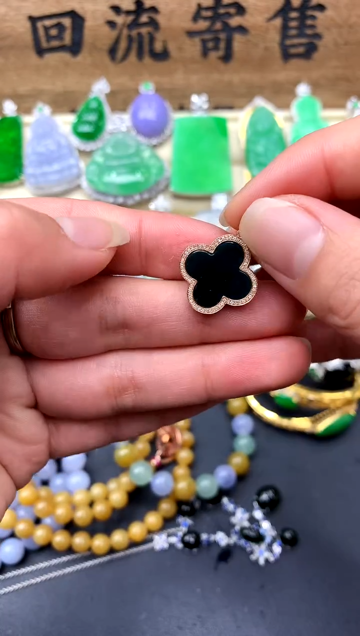 【闪购商品】翡翠颈饰18K金镶嵌202-中国好珍宝