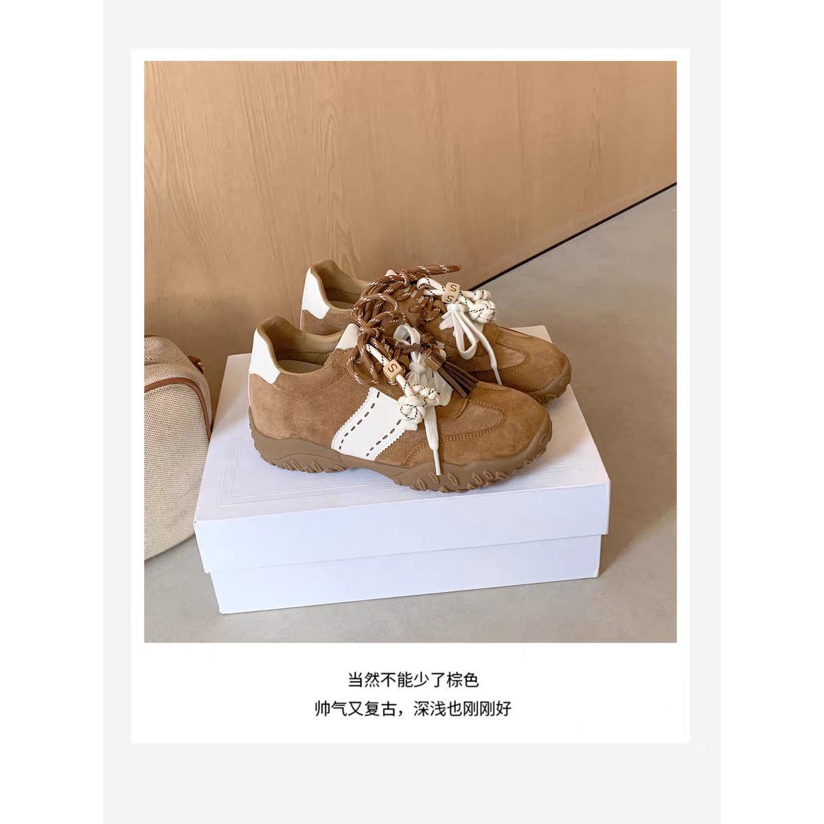 2025-Q德训鞋耐磨系带女子透气技术防滑橡胶休闲健步增高