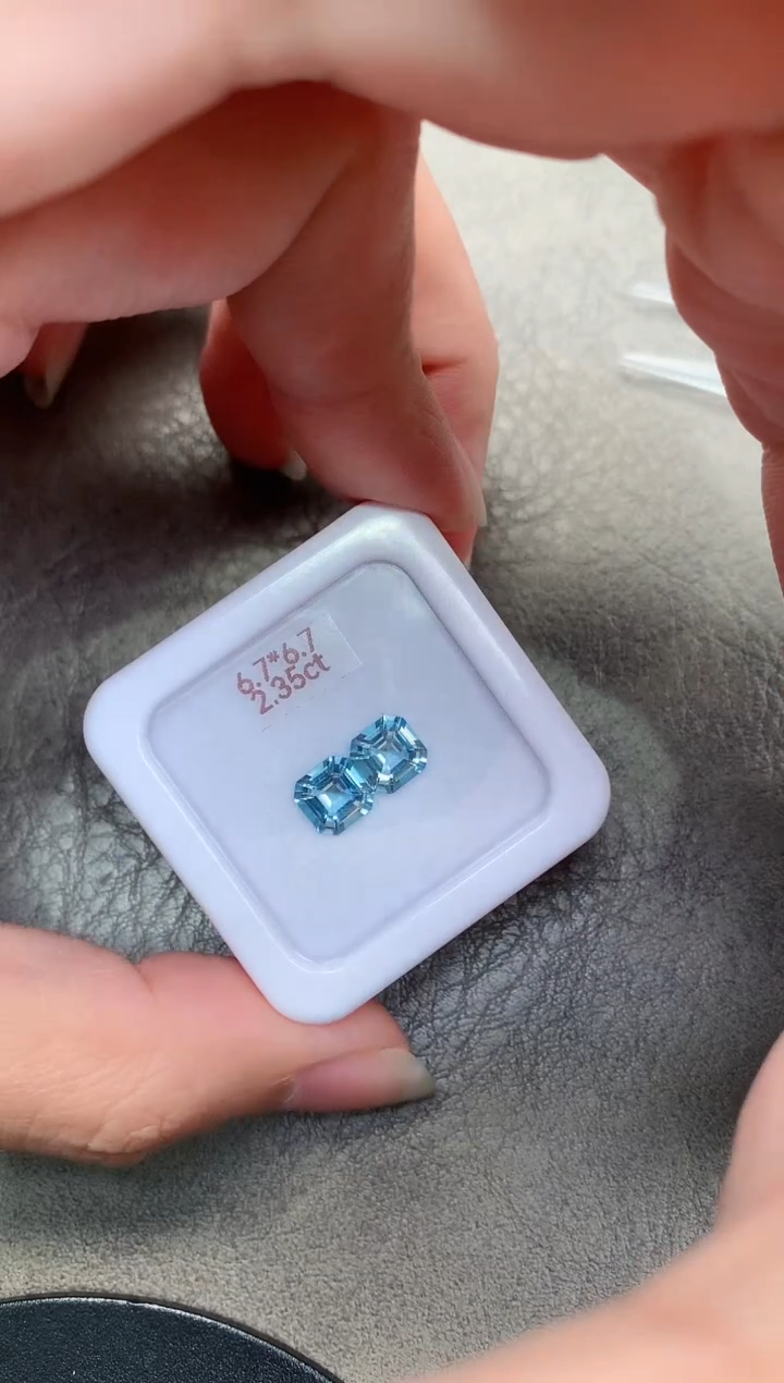 【闪购商品】海蓝宝石裸石未镶嵌2.35ct 2p 圣玛利亚 XG