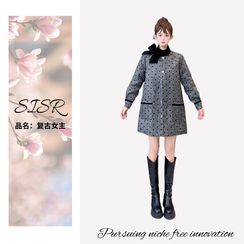 冬款【复古女主羽绒服套装】SISR原创宽松气质显瘦百搭女装