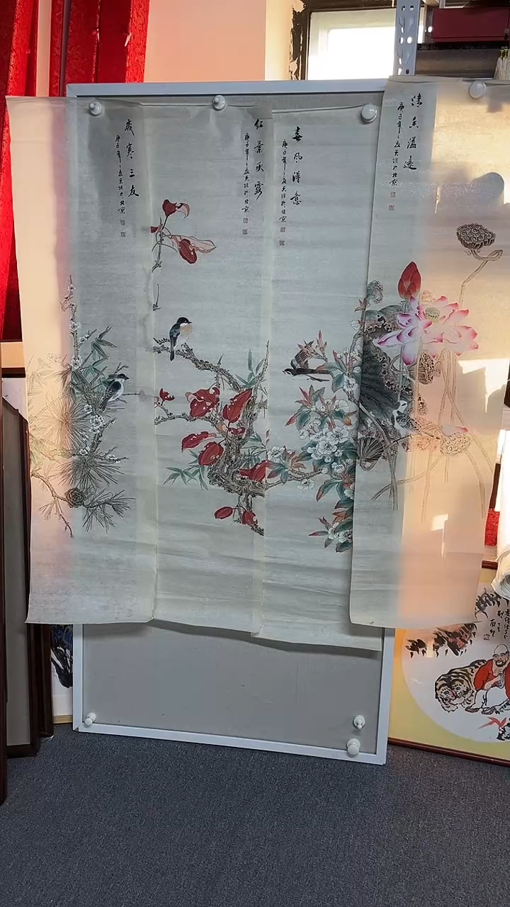 国画余天坦书画艺术作品84