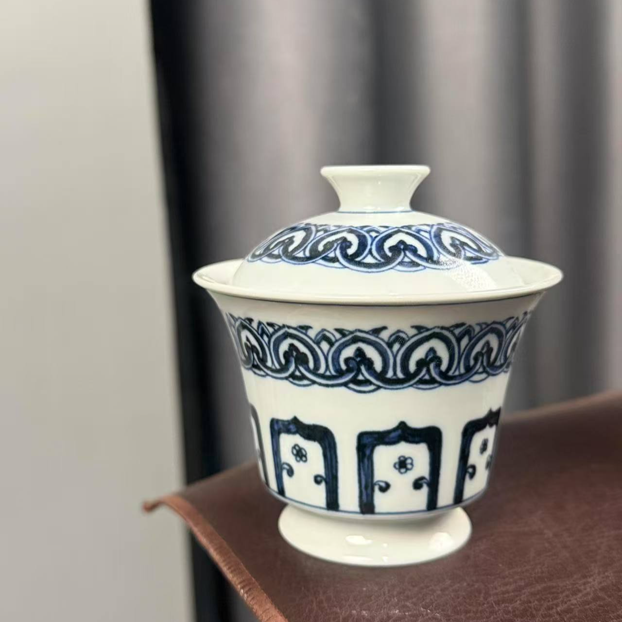 微瑕福利宝相马蹄盖碗120cc