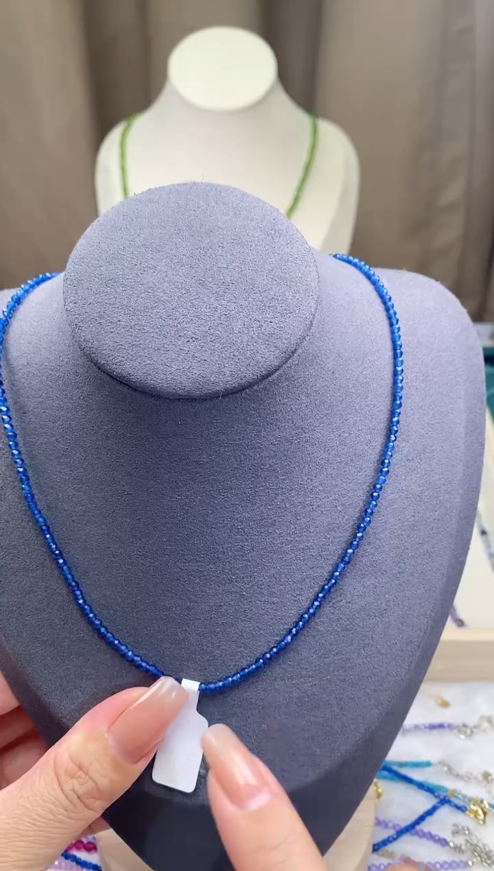 【闪购商品】蓝宝石颈饰14K金镶嵌诗颜甄选珠宝SYZB71
