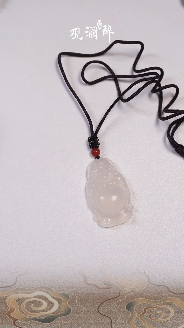 【闪购商品】玛瑙/玉髓荔枝冻佛公吊坠未镶嵌多样性发一