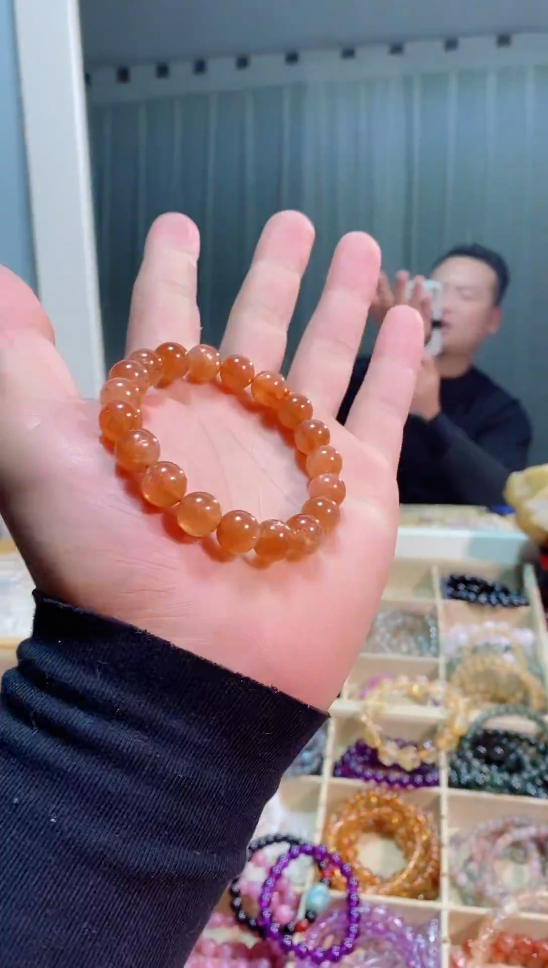 【闪购商品】日光石手链未镶嵌金太阳10m+ (多样性发其一）