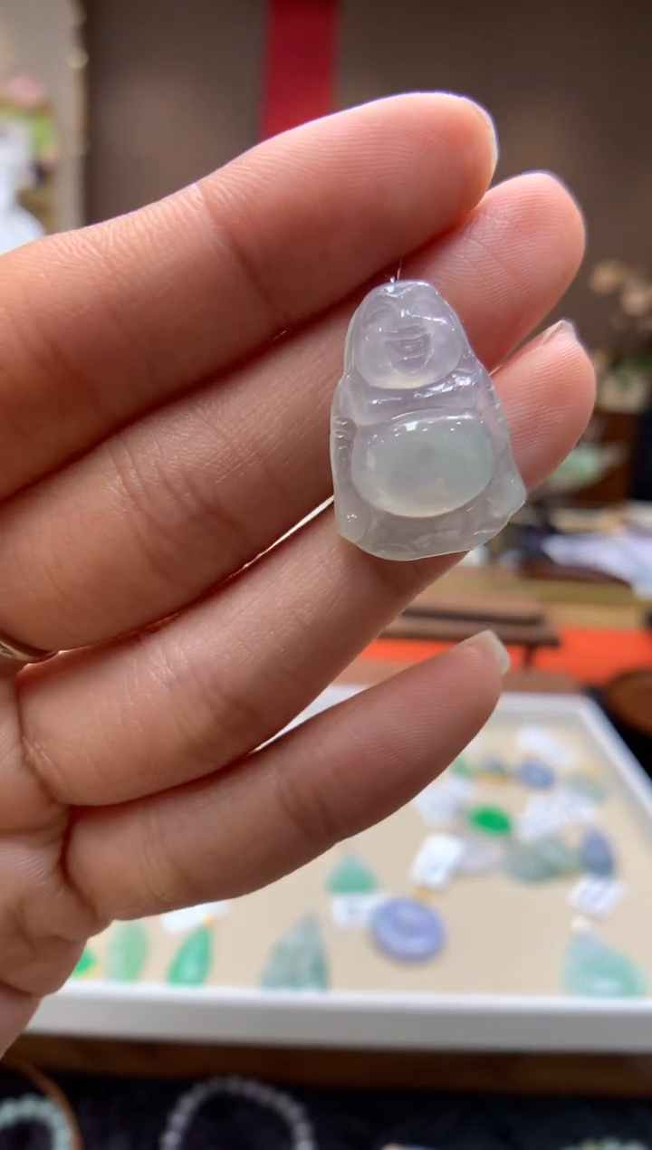 【闪购商品】翡翠颈饰未镶嵌佛公