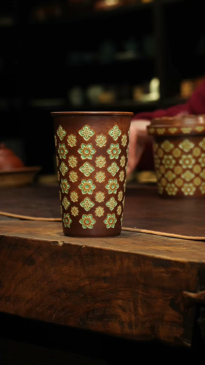 【闪购商品】瓷片李斌 宝相系列 可乐杯