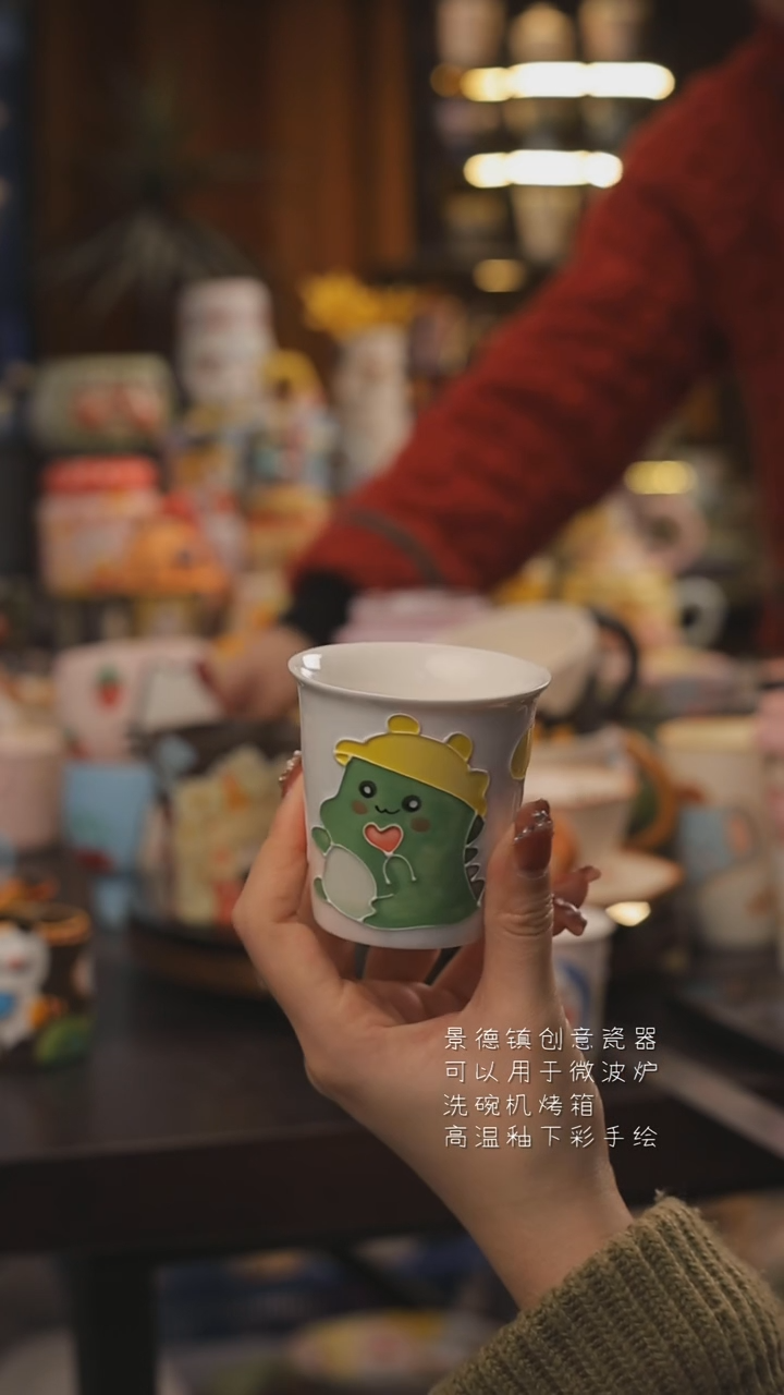 景德镇釉下彩绘设计师款式陶瓷