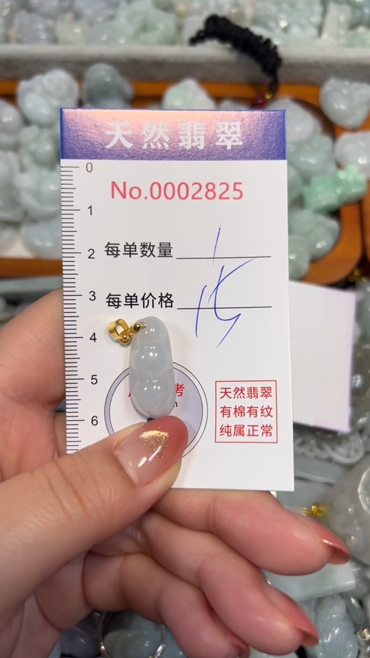 翡翠未镶嵌吊坠(不含链)2825