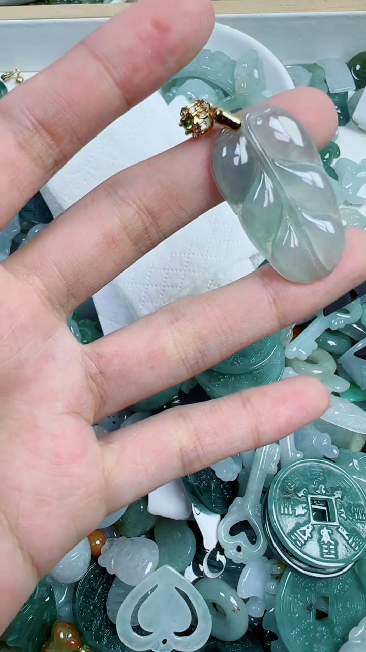 散珠翡翠365号链接，A货翡翠