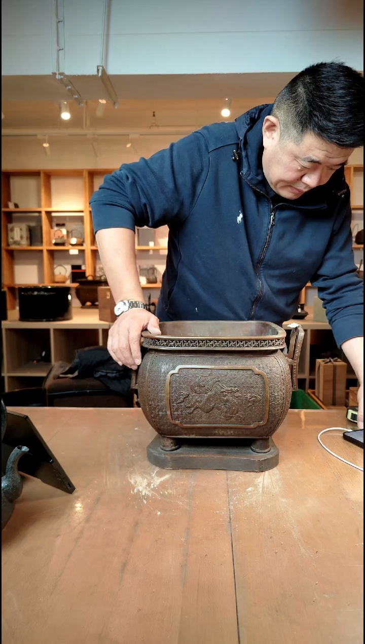 优*日本原产铜制火钵