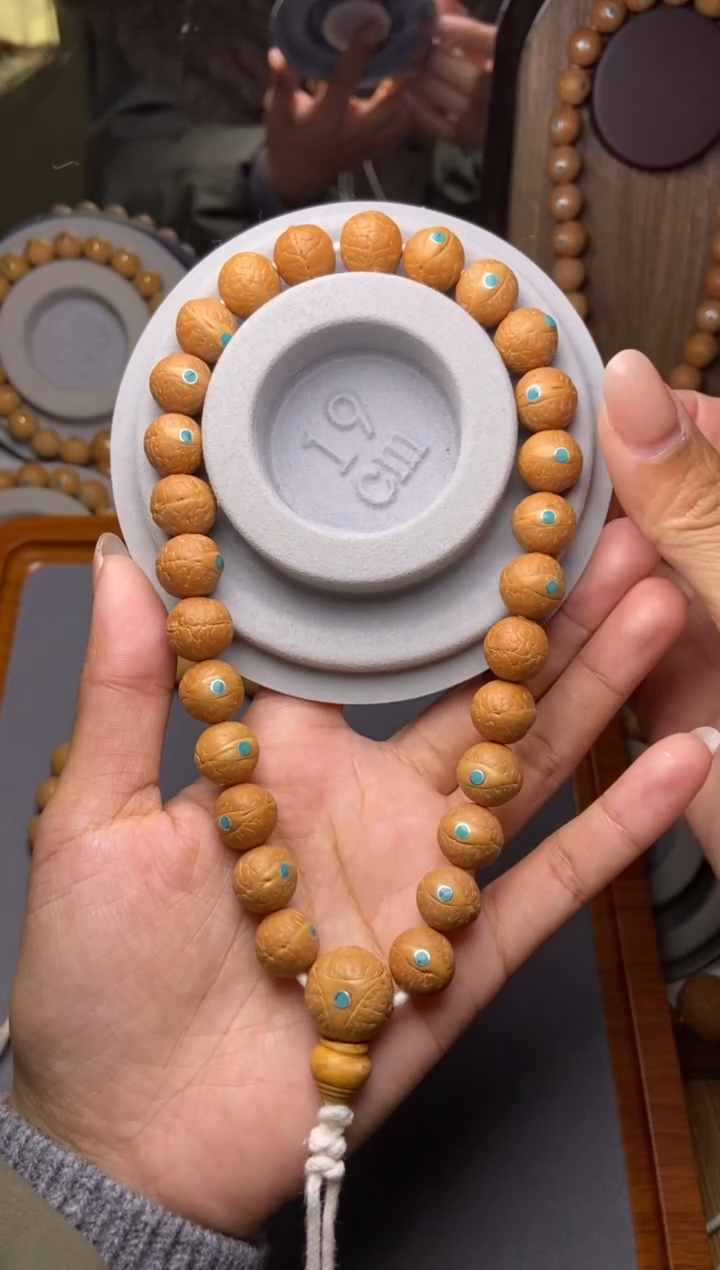 吊坠凤眼菩提12凤眼手持松钉