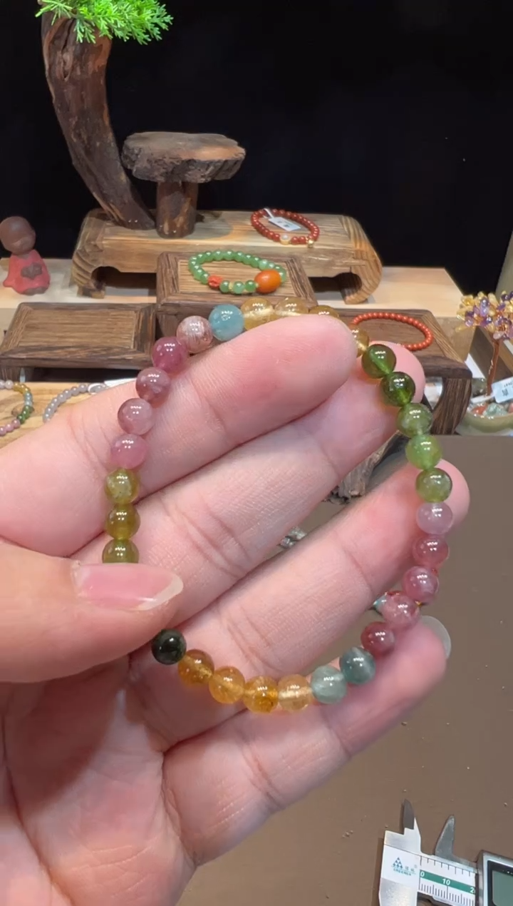 【闪购商品】碧玺手链未镶嵌手饰@@5625