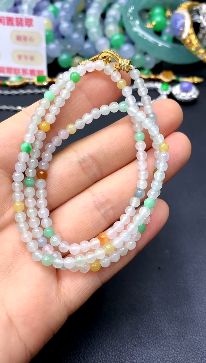 颈饰未镶嵌翡翠192-中国好珍宝