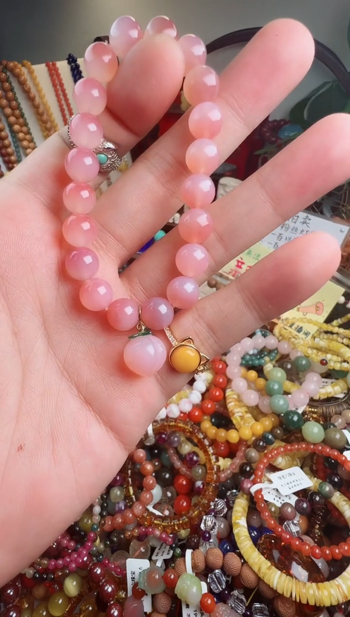 未镶嵌手链玛瑙/玉髓春***卜一物一件）000783