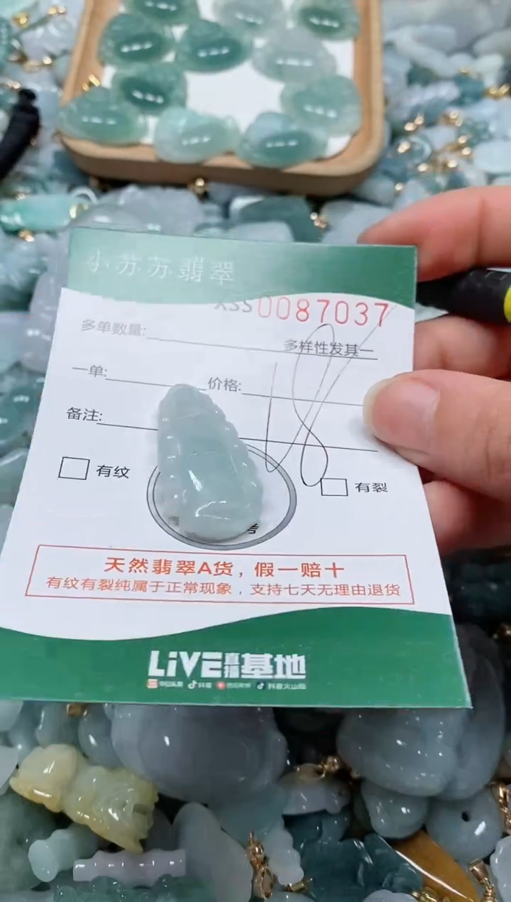 【闪购商品】翡翠颈饰未镶嵌闪购商品0087037