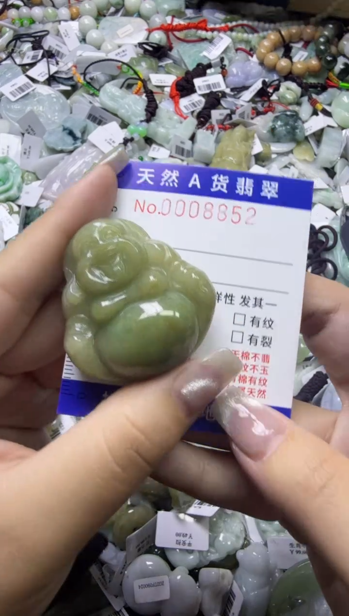 【闪购商品】翡翠颈饰未镶嵌00008852