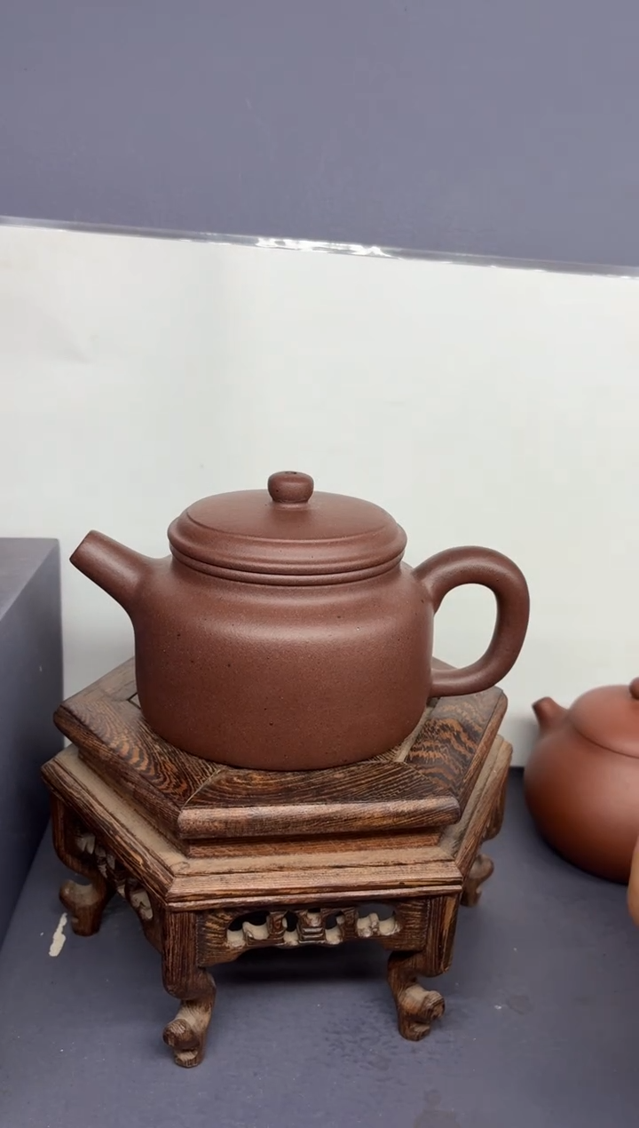 茶壶紫砂台西紫泥 德钟