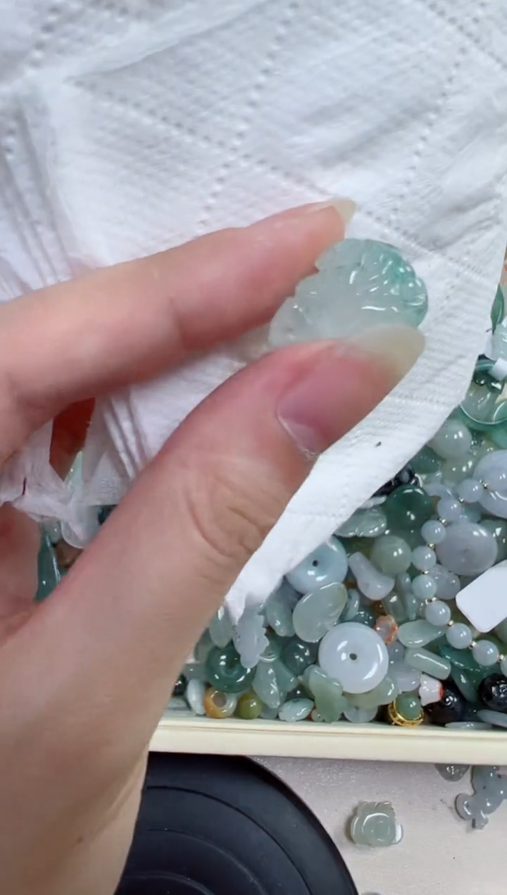 翡翠裸石569号链接，A货翡翠