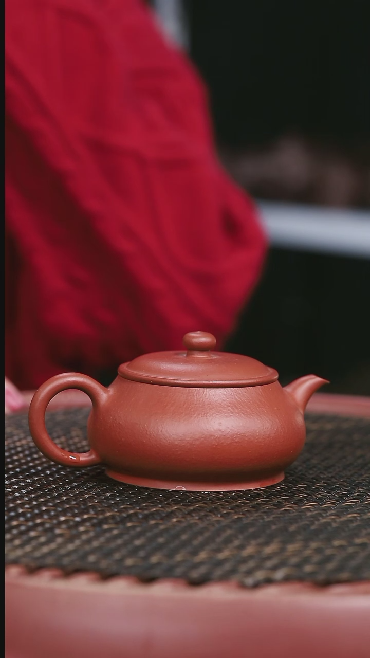 【闪购商品】紫砂朱泥47号全手工明炉