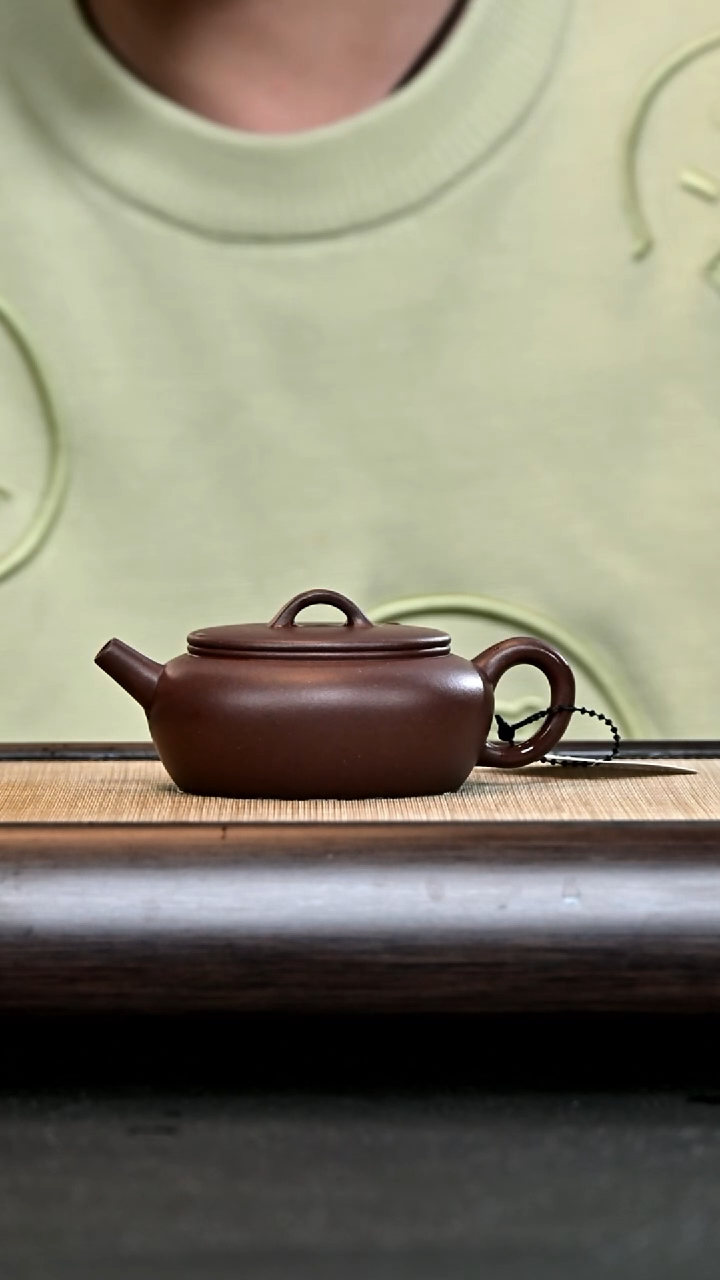 【闪购商品】紫砂茶壶XH11480 大彬诗意 底槽青