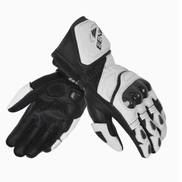 BENKIA宾骑亚手套摩托车机车摩旅装备防护碳纤维冬季手套