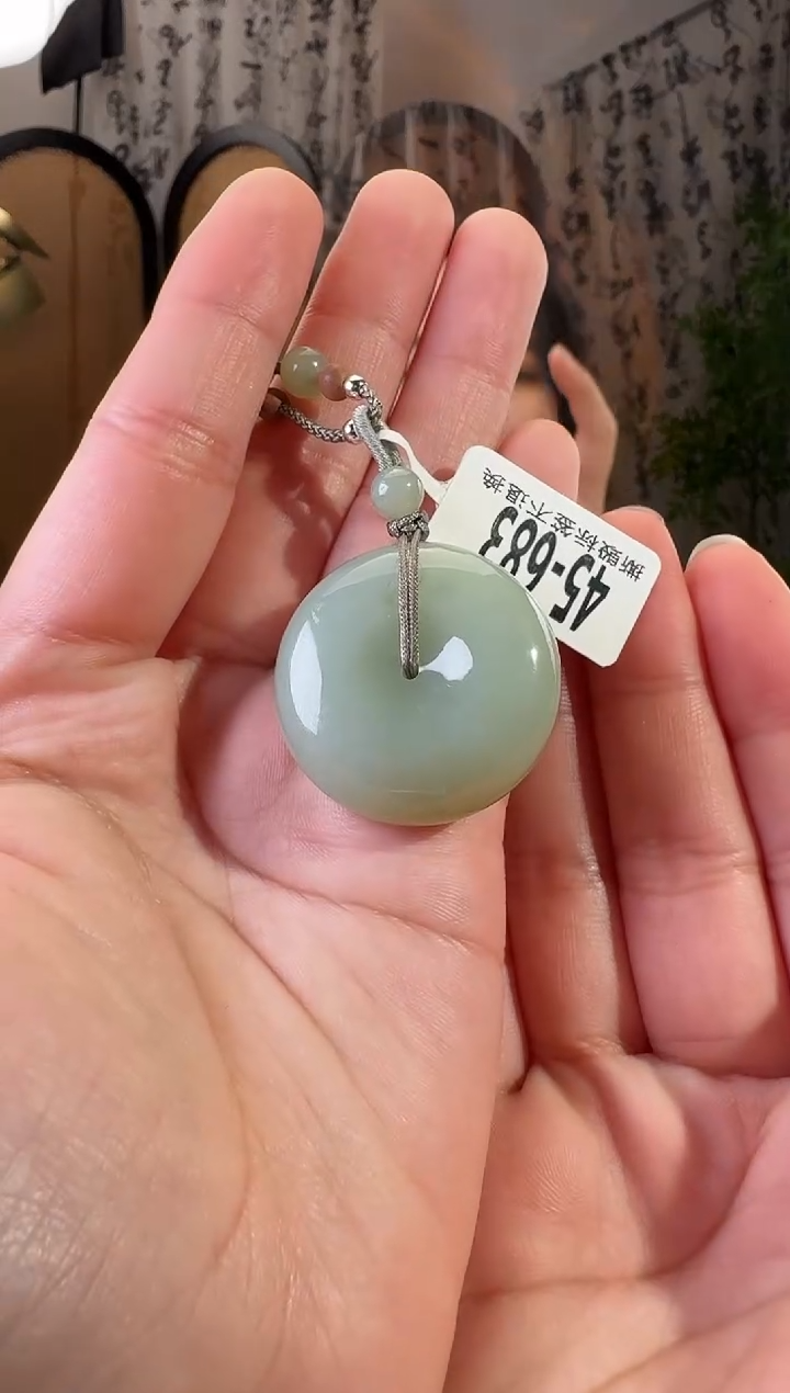 和田玉未镶嵌颈饰683