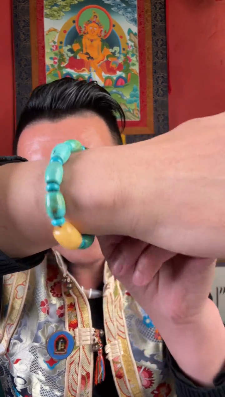 无非金属松松手串