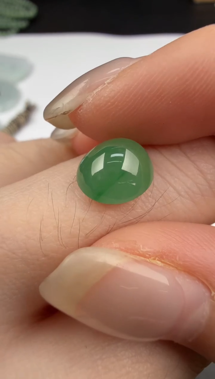 裸石翡翠翡翠饰品-150 蛋面