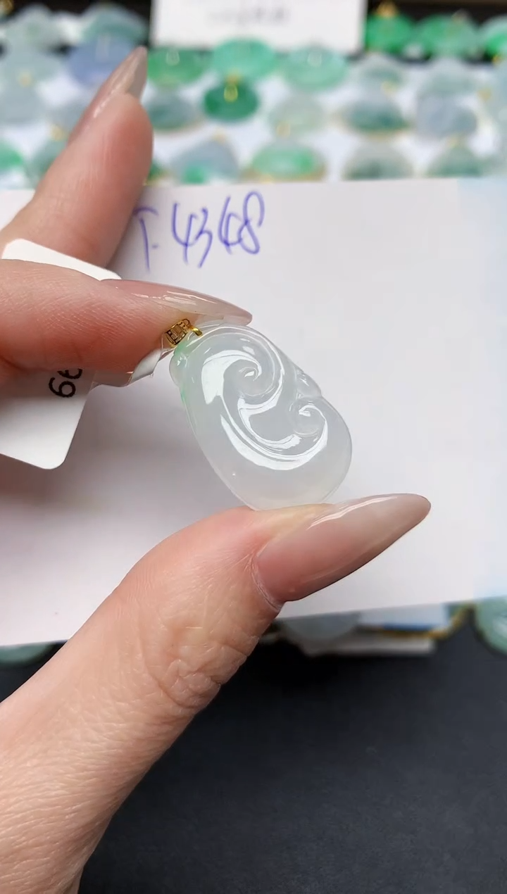 颈饰未镶嵌翡翠天然缅甸A货翡翠百元以上9元证书费自理