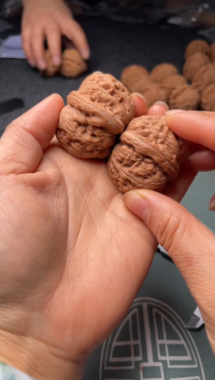 把件文玩核桃w136  元宝  44尺