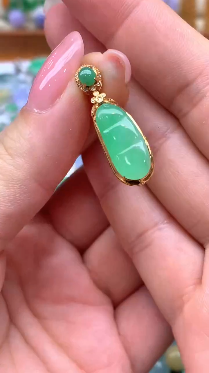 【闪购商品】翡翠颈饰未镶嵌123-天然翡翠