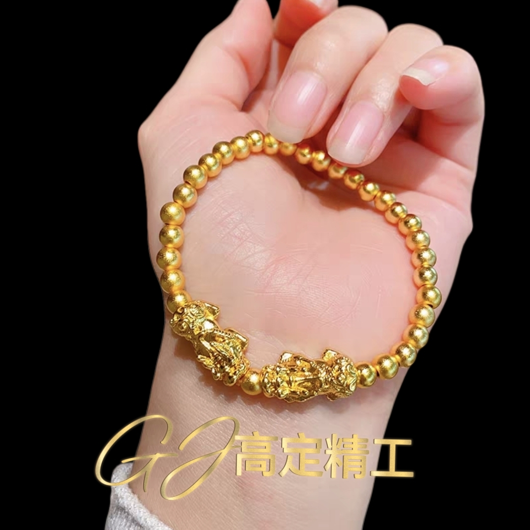 【香港正品】古法貔貅手链（1115）