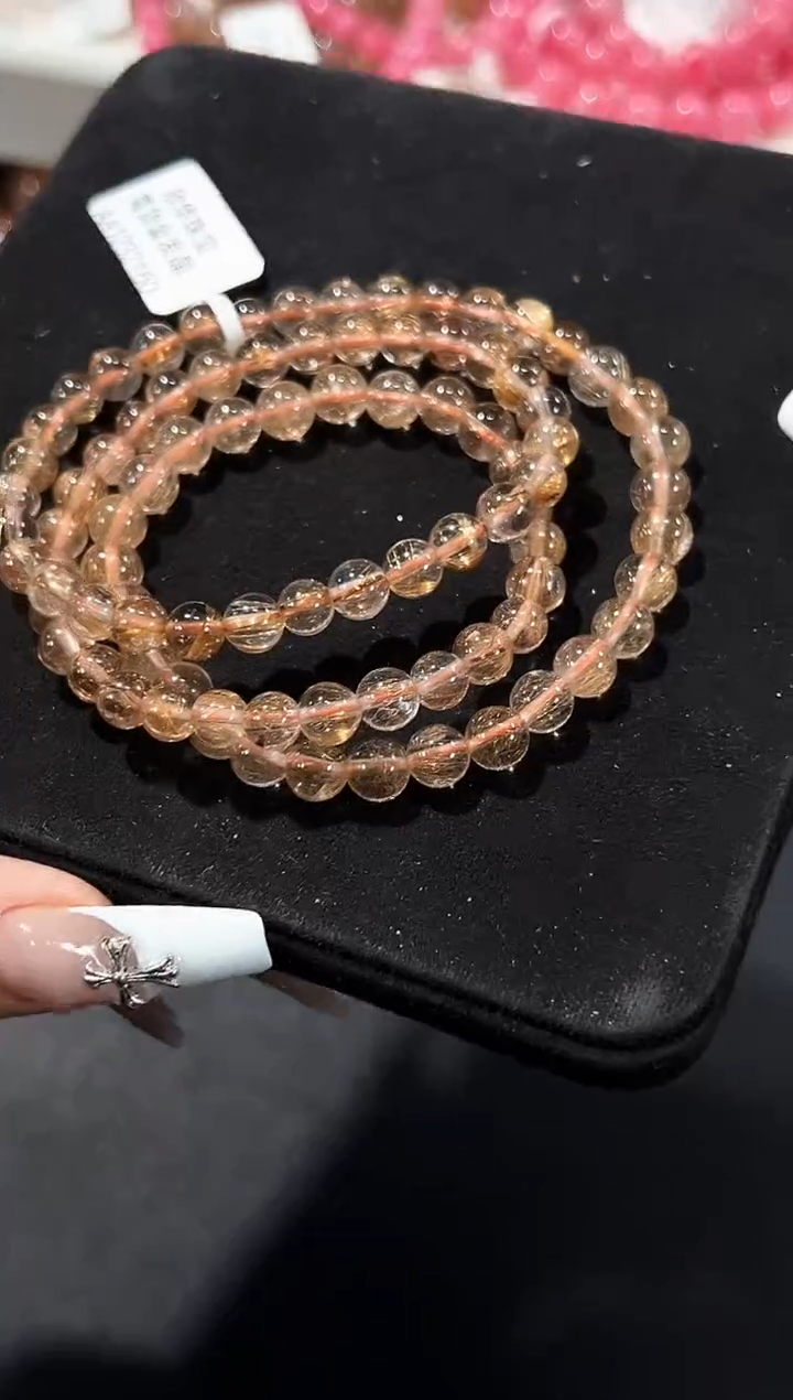 未镶嵌手串水晶57n多样性发其一【1条】默认微瑕