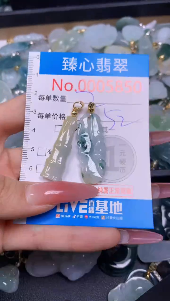 【闪购商品】翡翠颈饰未镶嵌含绳0005850