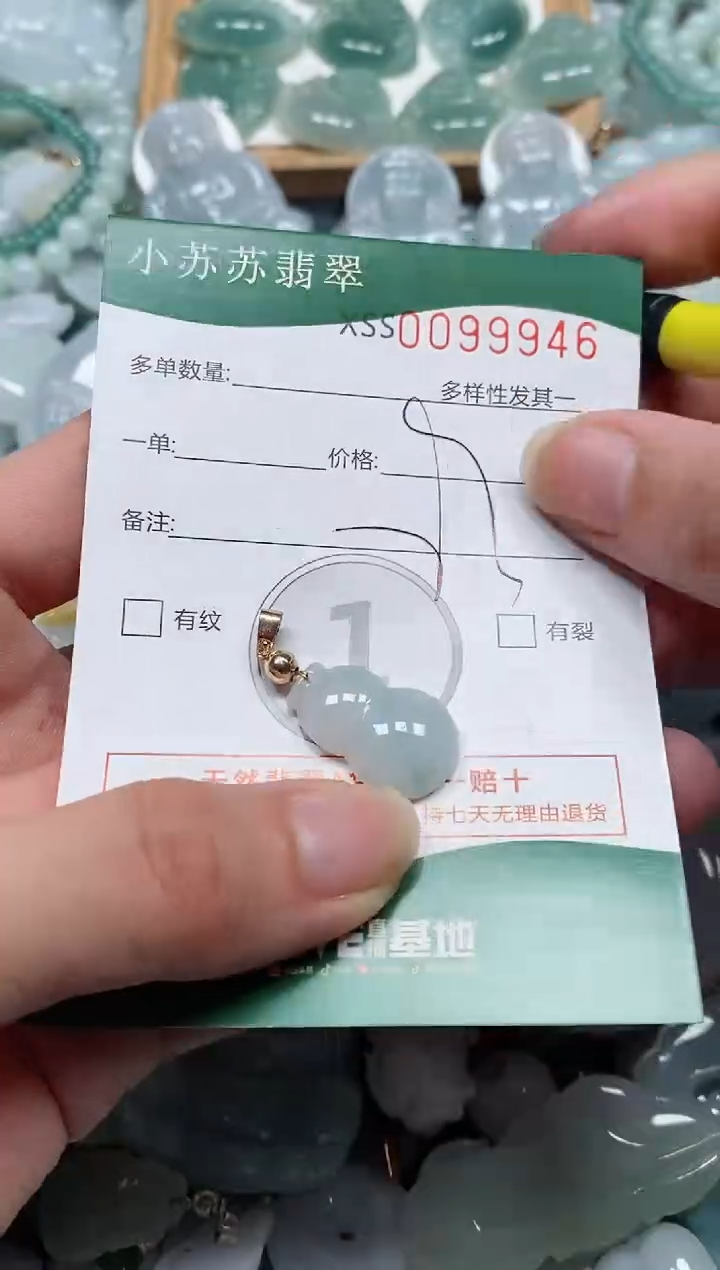 【闪购商品】翡翠颈饰未镶嵌闪购商品0099946