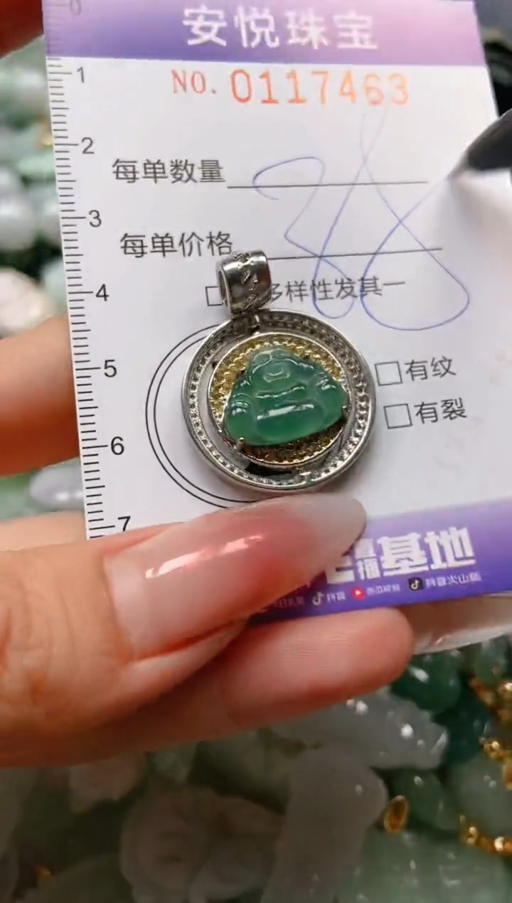 【闪购商品】翡翠颈饰未镶嵌闪购0117463