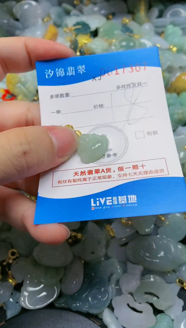 翡翠未镶嵌颈饰闪购商品0017307