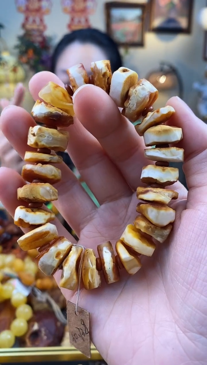 未镶嵌琥珀手串手串